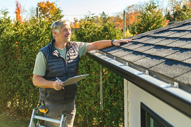 Professional Metal Roofing technician working in Gladstone, MI